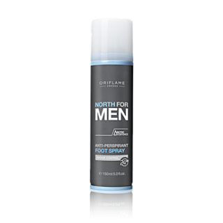 Spray anti-perspirant pentru picioare NORTH for MEN 150 ml